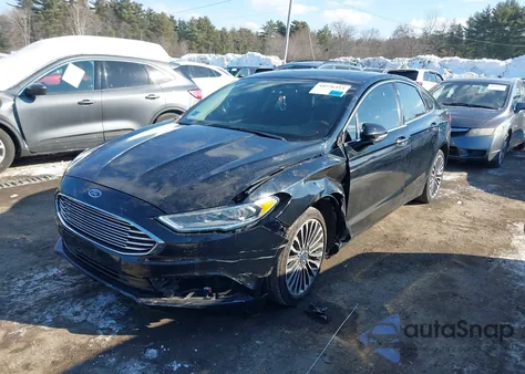 2017 Ford Fusion Titanium z USA, uszkodzony, nr VIN 3FA6P0K93HR115131